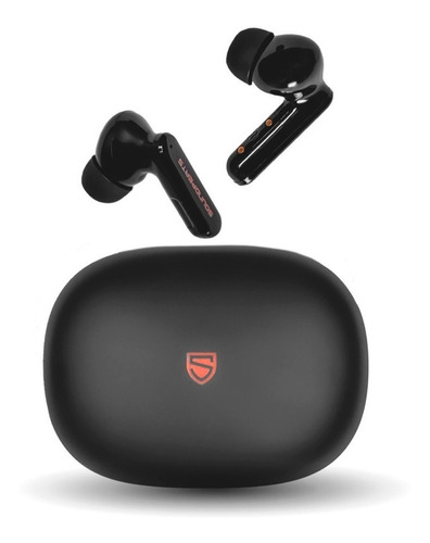 Imagen 1 de 1 de Auriculares in-ear gamer inalámbricos Soundpeats MAC 2 negro