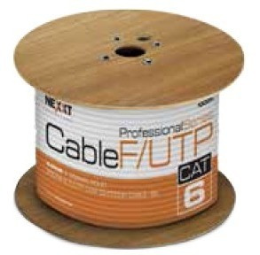 Bobina Cable Utp Nexxt P/exterior Alta Resistencia Cat6 Negr