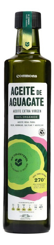 Aceite De Aguacate Orgánico 500ml Commons Extra Virgen 
