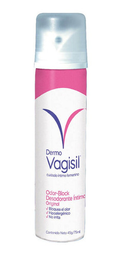 Dermo Vagisil Desodorante Íntimo Femenino 75ml