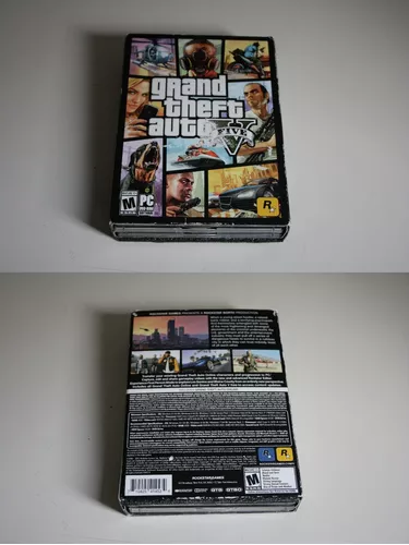 Grand Theft Auto Gta V Midia Fisica Pc Sem Key De Instalação