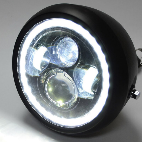 Faro Led Universal Motocicleta Faro Redondo 16cm Stockrider