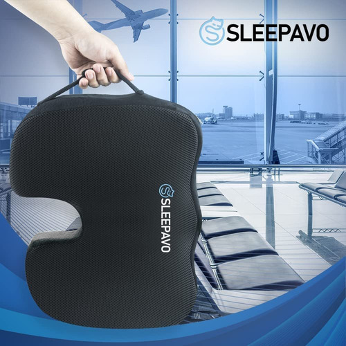Sleepavo Cojín De Gel Para Asiento De Silla De Espuma Viscoe