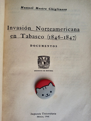 Libro Invasión Norteamericana En Tabasco 133i1