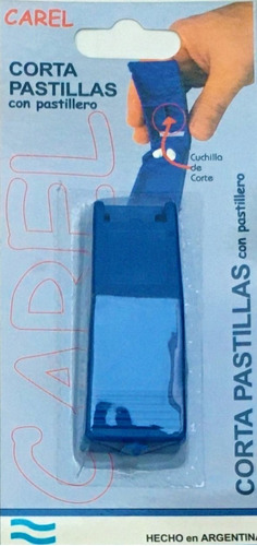 Corta Pastillas Con Pastillero Carel