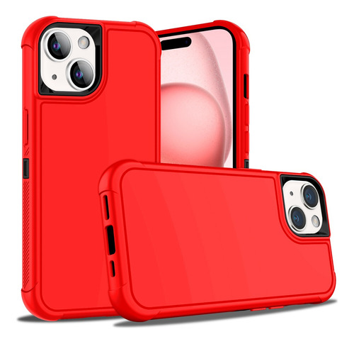 Funda Para iPhone Protección Militar Tres Piezas Antishock