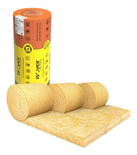Lana De Vidrio Acustiver R 100mm 0.40 X 7.50 Rollo 9 M2 Niza