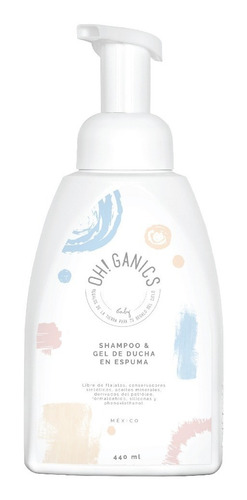 Oh!ganics, Shampoo & Body Wash Foamer De 440 Ml