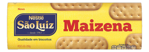 Biscoito Maizena São Luiz Pacote 200g