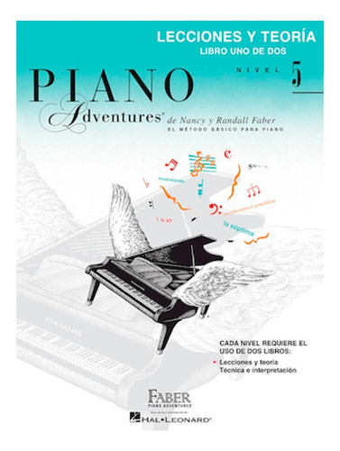 Libro Piano Adventure Lecciones Y Teoria 1 De 2 Nivel 5