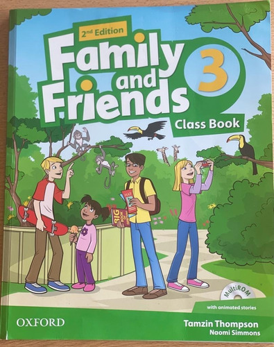 Family And Friends 3 - Class Book - 2nd Edition, De Naomi Simmons. Editorial Oxford, Tapa Blanda En Inglés