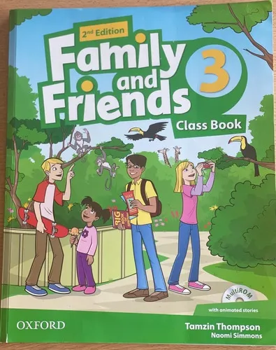 Family And Friends 3 - Class Book - 2nd Edition, De Naomi Simmons. Editorial Oxford, Tapa Blanda En Inglés