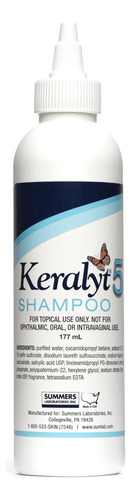 Shampoo Anticaspa Keralyt 5 - Força Máxima 5% De Ácido Salic