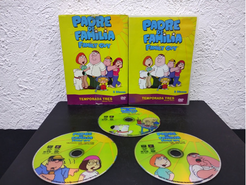 Padre De Familia Family Guy Tercera Temporada 3 Dvd Original