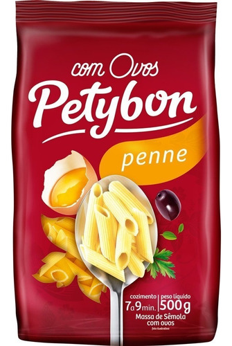 Macarrão com Ovos Penne Petybon 500g