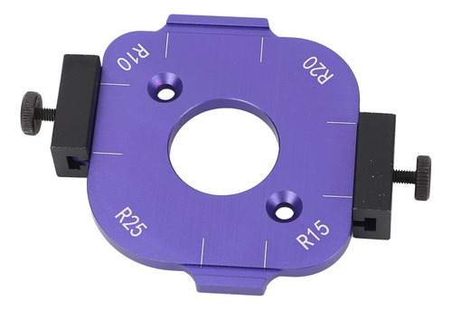 Modelo Redondo De Gabarito De Raio De Canto R10 R15 R20 R25
