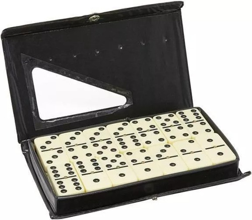 Set De Domino Con Estuche 28 Piezas