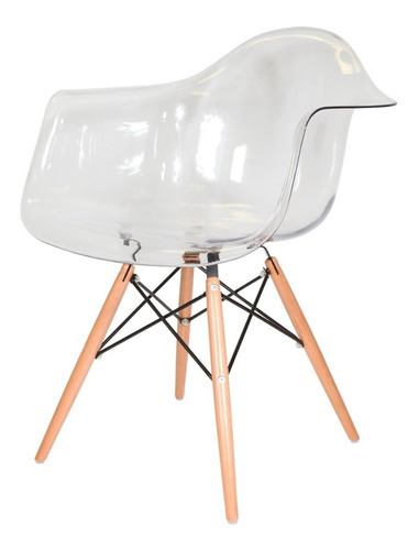 Butaca Silla Eames Transparente