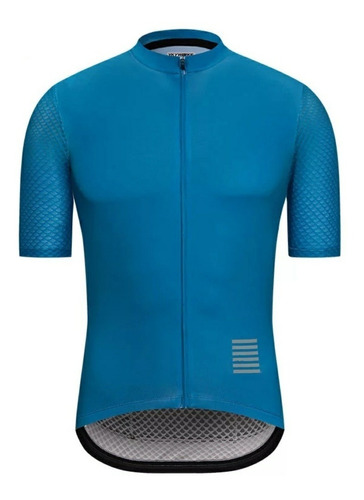 Jersey Azul Rey Corte Italiano Ciclismo Licra Ikwy Premium