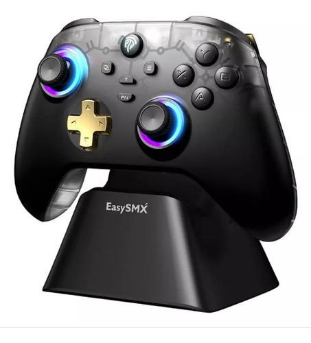 Controle Joystick Sem Fio Easysmx D05 Com Dock Hall Effect