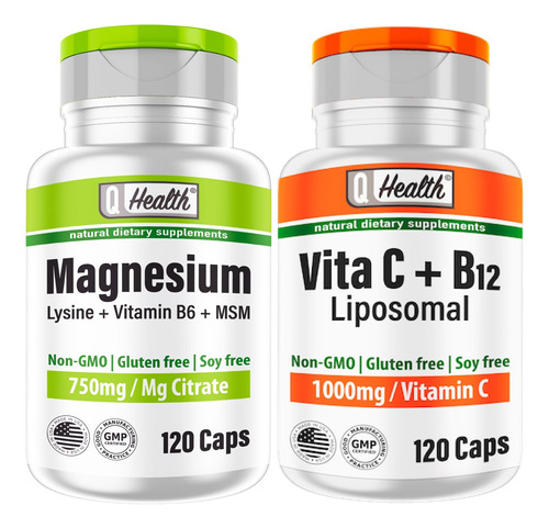 Magnesio + Vitamina C Liposomal - Unidad a $249