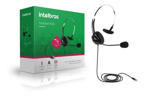 Imagem 6 de 8 de Headset Intelbras Icon 4012145 Monoauricular Chs 55