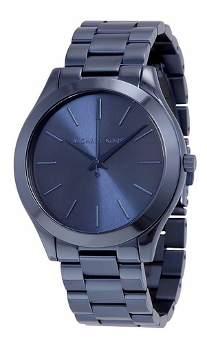 Relógio feminino Michael Kors Slim Runway Blue Steel Mk3419