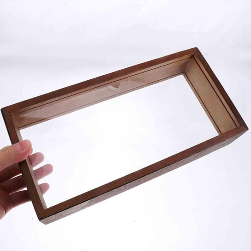 Marco De Caja De Sombras De Madera, Vitrina De 8 Pulgadas