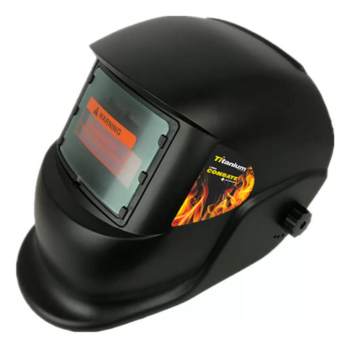 Mascara Solda Capacete Lente Escurecimento Automático Escudo Cor Preta