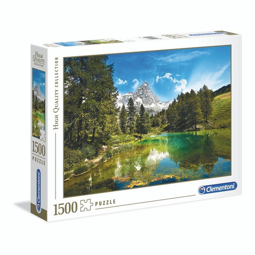 Imagen 1 de 2 de Clementoni Rompecabezas X 1500 Pzas Lago Azul