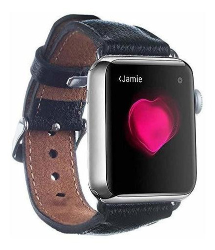 Bayelon Bandas De Cuero Compatibles Con Iwatch Band 38 ...