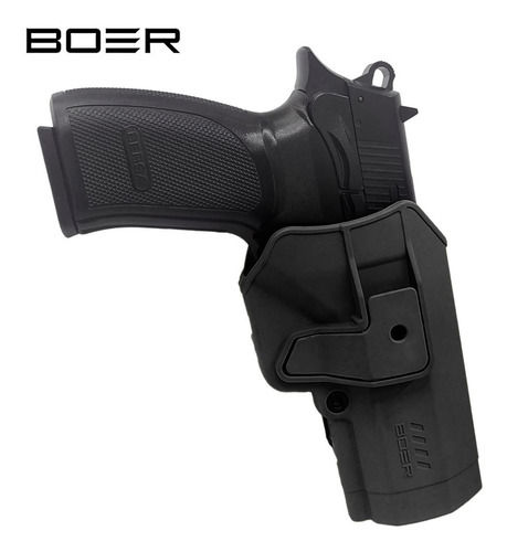 Imagen 4 de 10 de Funda Pistolera Boer Bo7 Nivel2 Bersa Pro Tpr 9