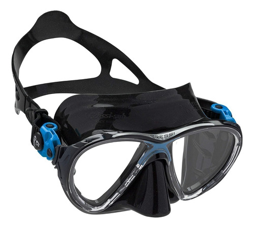 Visor Cressi Big Eyes Evolution Negro / Azul Para Buceo