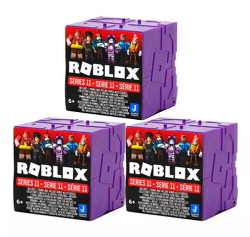 3 Personagens Roblox Mistery Boxes + Virtual Itens Original