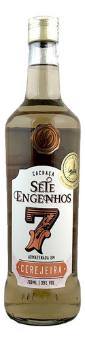 Cachaça Sete Engenhos Cerejeira Ouro 700ml