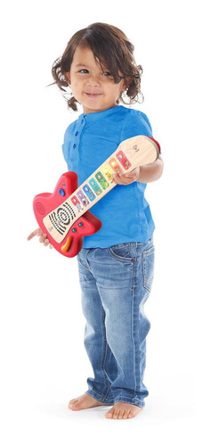 Guitarra Toque Mágico Baby Einstein 12805 Rojo