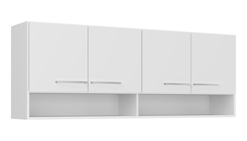 Mueble De Cocina Aereo Alto 4 Puertas 2 Estantes 100% Mdp