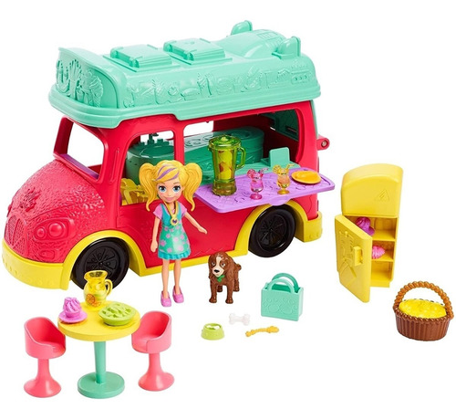 Polly Pocket Camión De Licuados