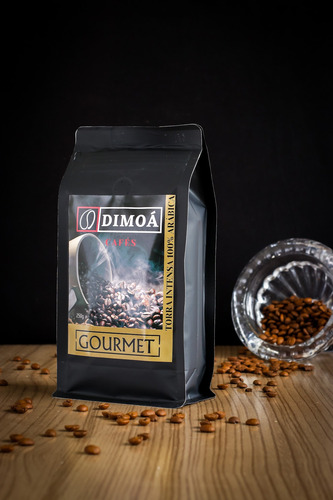 Kit 4 Café Gourmet Em Grãos Dimoá 250g Torrado = 1kg