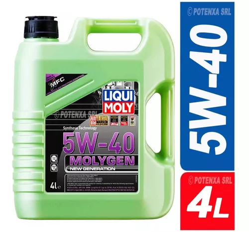 Aceite sintético para motor Liqui Moly 5W-40 de primera calidad