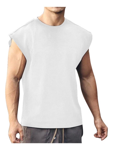 Polera En L Para Hombre, Moda De Verano, Con Hombros Anchos,