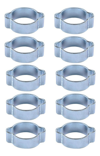 Acero Doble Oreja Crimp O Clips Manguera Tubos Abrazaderas
