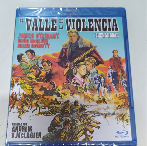 Blu Ray El Valle De La Violencia Shenandoah Stewart Mclaglen