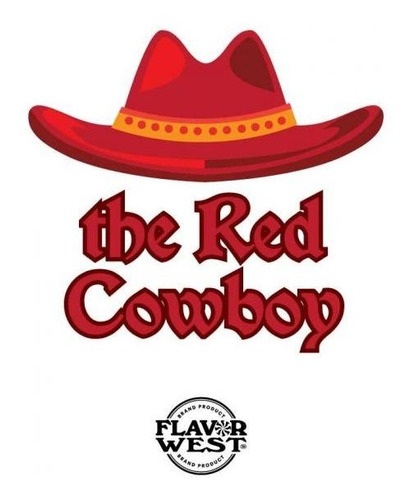 Saborizante Concentrado Flavor West The Red Cowboy 30ml 