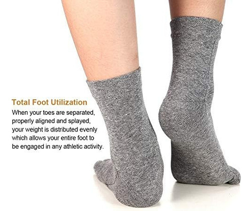 Calcetines De Algodón Para Mujer, Calcetines De Cinco Dedos