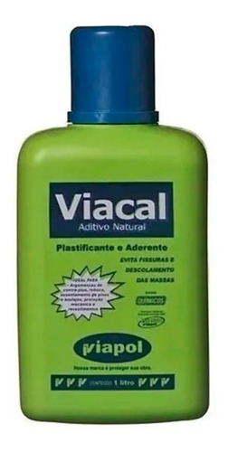 Viacal Aditivo Plastificante 1l - Viapol