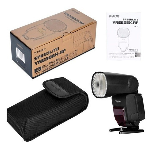 Flash Yongnuo Yn650ex-rf Ttl Para Canon Led Oficial