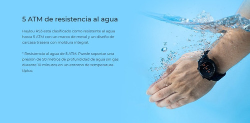 Imagen 7 de 10 de Smartwatch Reloj Inteligente Haylou Ls04 / Rs3 Gps Oximetro