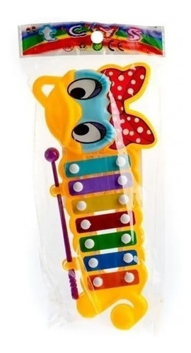 Imagen 2 de 6 de Xilofon Infantil Daisy Donald 27cm X 12cm X 2cm 8820a
