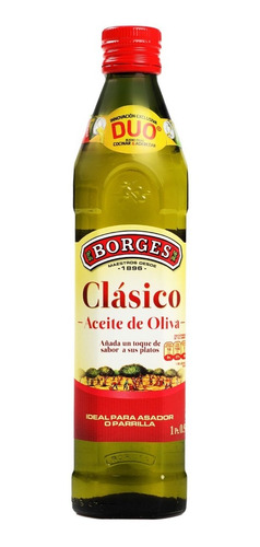 Aceite De Oliva Clásico Gourmet Borges Botella 750ml 